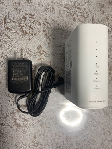 UQ WiMAX HOME 02 WiMAXルーター UQ WiMAX2+ 2.4GHz/5GHz NAS32MWU ホワイト NEC KDDI au