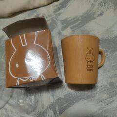 ミッフィー 木目調グラス