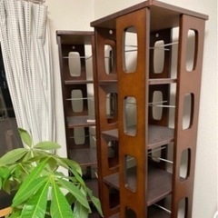 回転式本棚　安い！！の画像