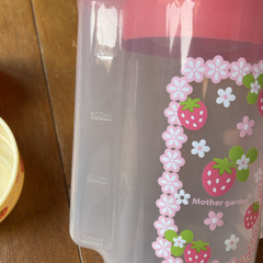 Mother garden  ピッチャー＆コップ4個セットの画像