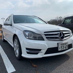 希少限定車！ H24 C180ステーションW 60th Aniv Bレザー ナビ Bカメ 検査長 全込み価格！の画像