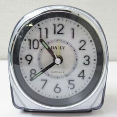 jtp-0330　DAILY　置時計　目覚まし時計　アラーム　アナログ時計　目覚まし　時計の画像