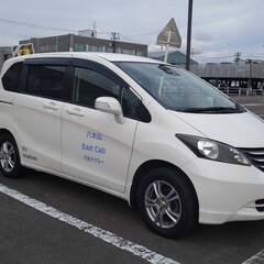 歩行が困難なための福祉車両です。　車いすに乗ったまま乗り降りできます。