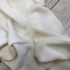 【COURRÈGES】ニット　ホワイト　薄手　９R　サイズMの画像