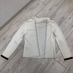 【COURRÈGES】ニット　ホワイト　薄手　９R　サイズMの画像