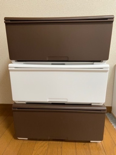 ニトリ 収納ケース Nフラッテ 3段