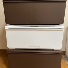 ニトリ 収納ケース Nフラッテ 3段