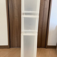 隙間収納　スリム3段ワゴン