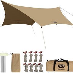 tc ヘキサタープ ポリコットン 焚き火可能 4.2x4.1m 4人用