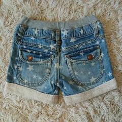 130cm【MPS】星柄デニムパンツの画像