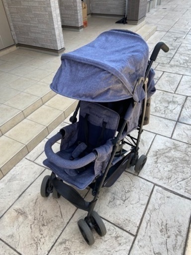 【値下げ】ベビーカー　2人乗り　kinderwagon  DUOシティHOP