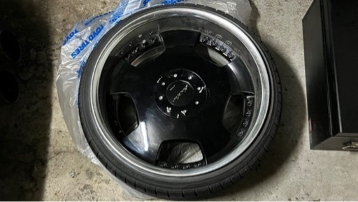 値下げしました。ユーロライン　19インチ　タイヤ付き