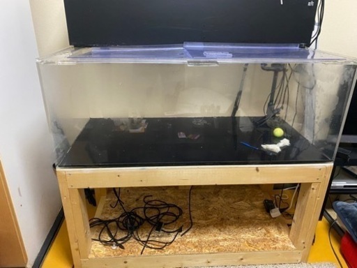 120×60×45cm アクリル水槽 レイシー上部濾過セット 引き取りのみ