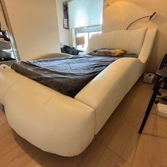 定価合計25万円【セミダブル】スタイルプロポーザBATセミダブルベッド マニフレックス製マットレス付の画像