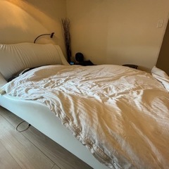 定価合計25万円【セミダブル】スタイルプロポーザBATセミダブルベッド マニフレックス製マットレス付の画像