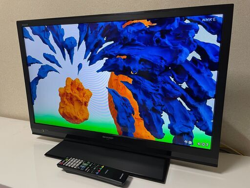 SHARP AQUOS 液晶テレビ 32V型 シャープ LC-32H10 純正リモコン 2013年製