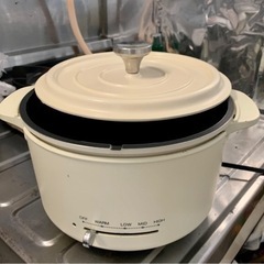 【買い得】電気グリル鍋とIH対応卓上鍋【2個1000円】