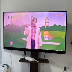 58型4Kチューナー内蔵液晶テレビの画像