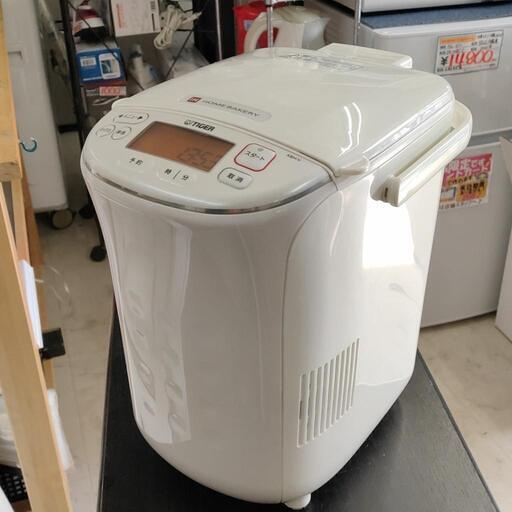 ■中古品 TIGER タイガー ホームベーカリー KBH-V100 2015年製 ◎