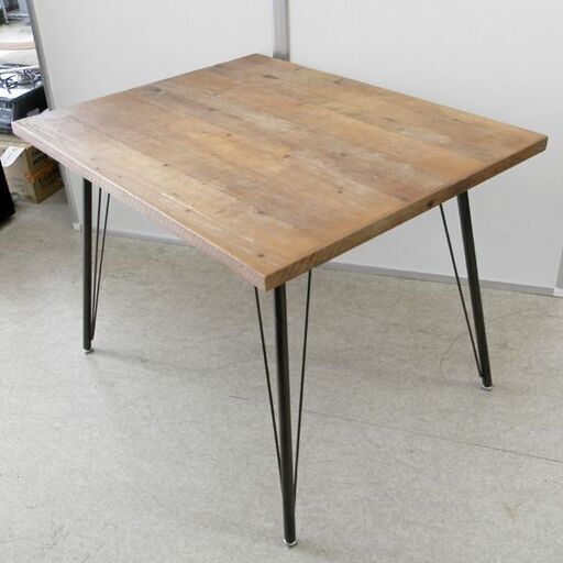 ダイニングテーブル 関家具 フランクテーブル FRK100 100×78×72cm 天然木 クラッシュゲート CRASH GATE 札幌 西野