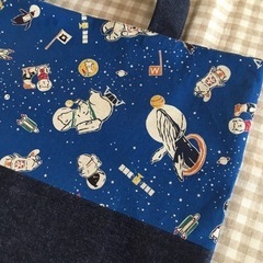 手提げバッグ　レッスンバッグ+巾着の画像