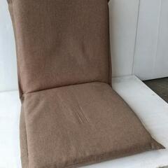 取引中☆コーナンカバー洗える座椅子ブラウン☆