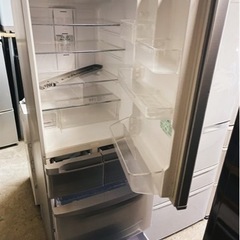 日立 中古 415L 5ドア冷蔵庫 R-S42BM 2012年製 自動製氷機能 右