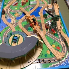 きかんしゃトーマス　木製プレイテーブル＆レール＆小物