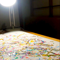 アート作品の彩色のお仕事の画像