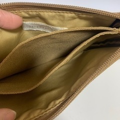 ✪お話中✪terawear emu   ポーチ②濃茶？  新品未使用の画像