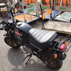 【43】HONDA GORILLA 50cc ホンダ ゴリラ 原付 原チャリ バイク Z50J 6v 滋賀県　商品動画有りお問合せ下さいの画像