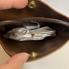 terawear emu  スマホショルダーバッグ②  茶色  新品未使用の画像