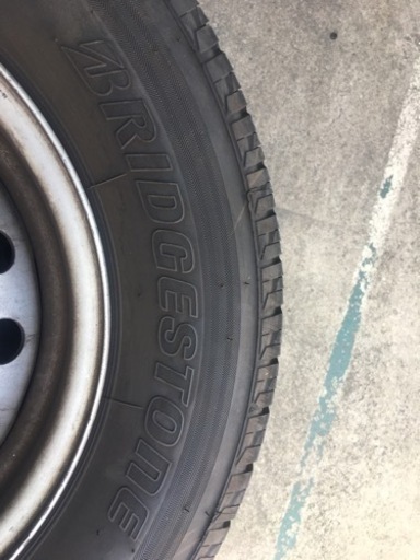 引き取り限定！　195/80R15 107/105L ブリヂストン