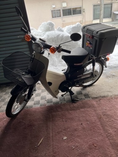 低走行 HONDA 50cc カブ JBH-AA01 現状販売 北海道旭川市