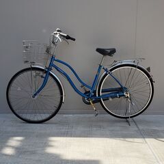 自転車 3段ギア 27インチ アサヒ オートライト付き