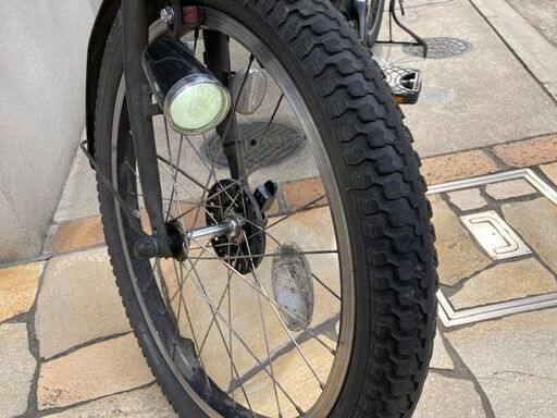 ?大カゴ仕様！?ヤマハ　キスミニ　6Ah 　電動自転車　電動アシスト自転車　新基準 子供乗せ　034②