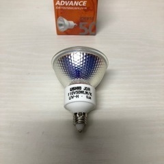 ウシオ◆ダイクロハロゲン電球 JDRφ50アドバンス 【未使用品】 １個300円/在庫３個の画像