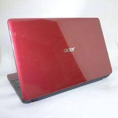高速SSD Wi-Fi有 赤色 ノートパソコン 15.6型 acer E1-531-N14D/R 中古