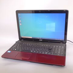 高速SSD Wi-Fi有 赤色 ノートパソコン 15.6型 ac...