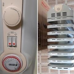DeLonghi デロンギ オイルヒーター JR0812-CR 取説付き　/DJ-0966 STBの画像