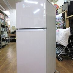 Haier 冷蔵庫 121L 2017年製 2ドア ハイアール JR-N121A ホワイト 白 100Lクラス 札幌 厚別店