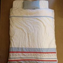 オーガニック　ベビー布団10点セット&ベッドガードの画像