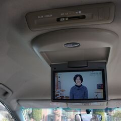売れました！トヨタ エスティマ 自動スライドドア 後部座席TVの画像