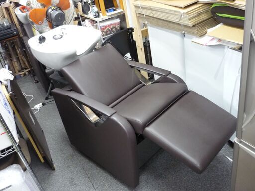 BD KOREA CO.,LTD フットレスト付 シャンプーチェア 290 美容 理容 シャンプー台 一体型 リクライニング椅子 USED 中古 北海道 札幌市 リサイクルショップ ホームプラスリサイクル
