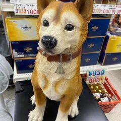 置物 オーナメント インテリア ドッグ 柴犬 高さ58センチ 【...