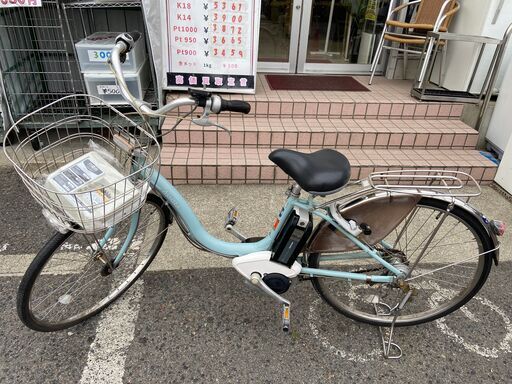 BridgeStone/ブリヂストン 電動アシスト自転車 Assista U DX 変速あり 26インチ充電器/バッテリー/カギ2本付 【ユーズドユーズ名古屋天白店】 J1627