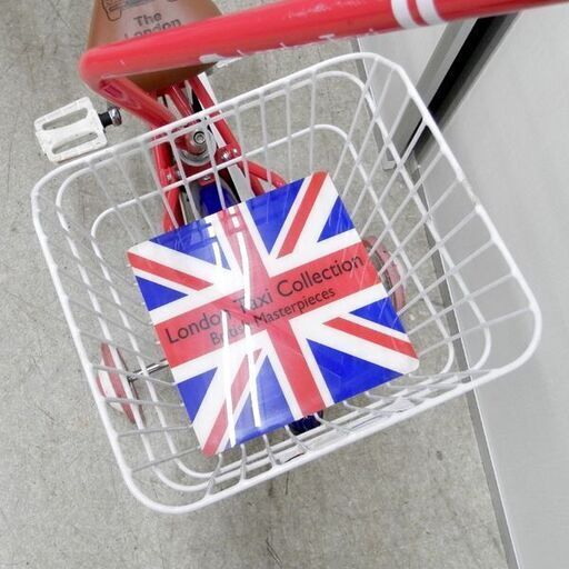 自転車 子供用 14インチ ロンドンタクシー 補助輪 バスケット かじ取り棒 補助棒 手押し棒 The London Taxi 札幌 