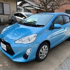 ✔️ アクア S 27年式 車検あり！走行9万 フルセグTV B...