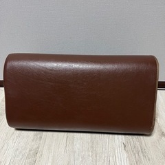 TB-77c-97【高田ベッド レザー整体マクラ】USEDの画像