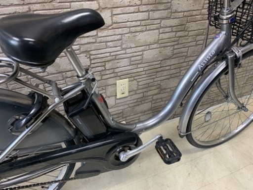 新生活応援SALE 東京23区配達無料　新基準　ブリヂストン　アシスタ　6.6Ah リチウム 電動自転車 中古 26